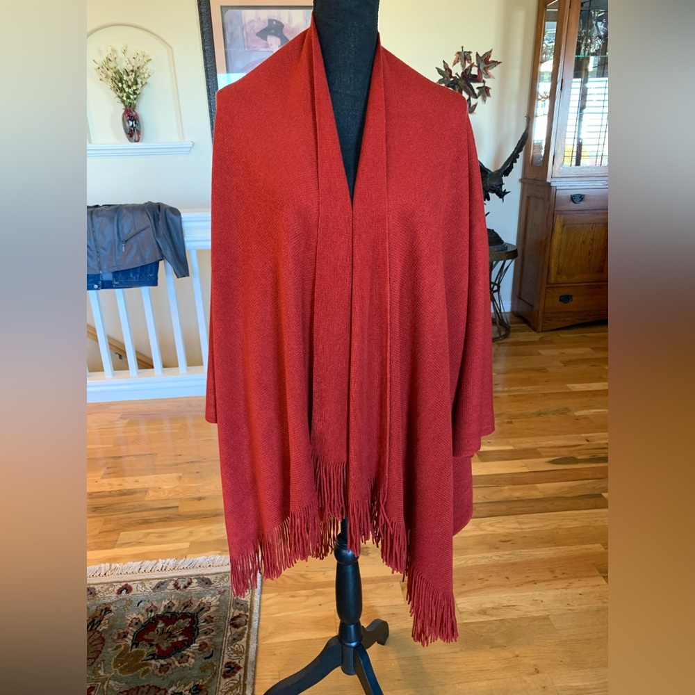Chic Red Women's Wrap